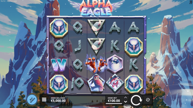 Apha Eagle slot screenshot