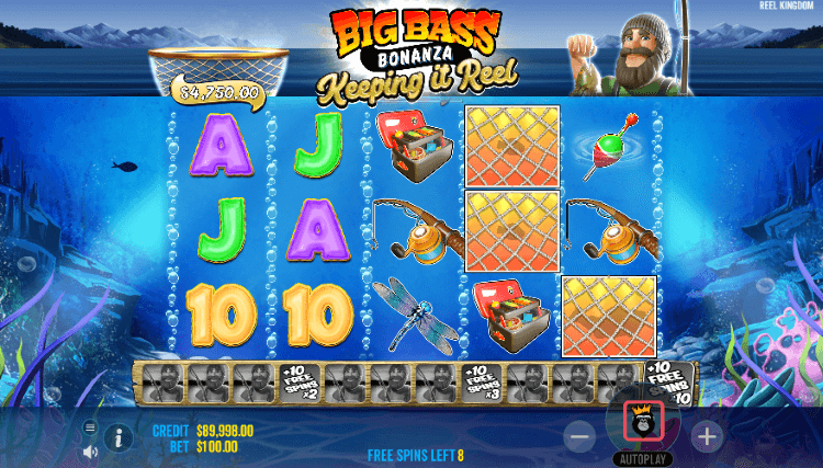 Big Bass Bonanza - Keeping It Reels slot