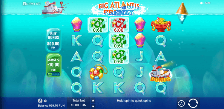Big Atlantis Frenzy slot