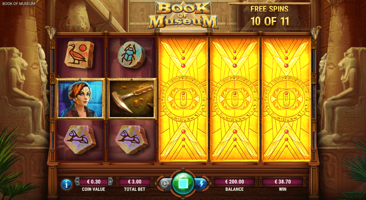 Book of Museum - free spins
