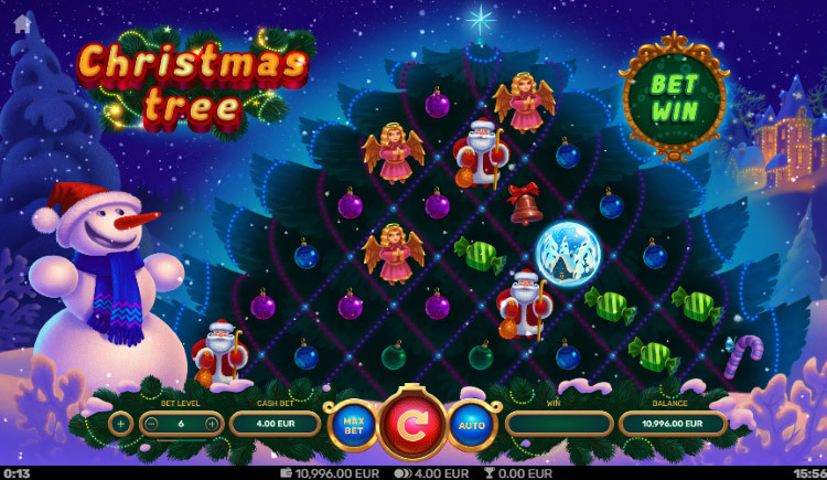 christmas tree slot