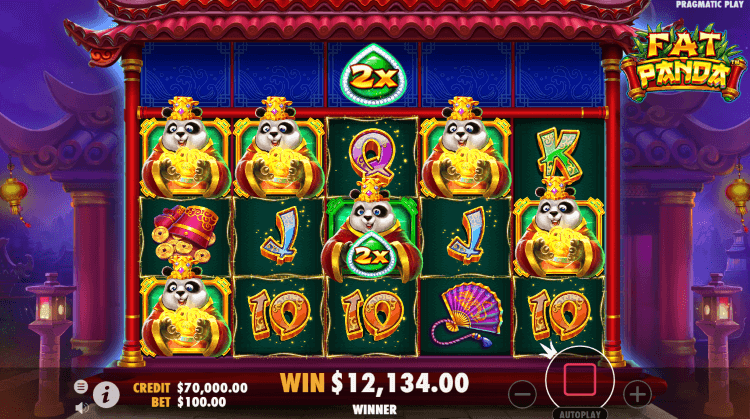 Screenshot of the slot Fat Panda