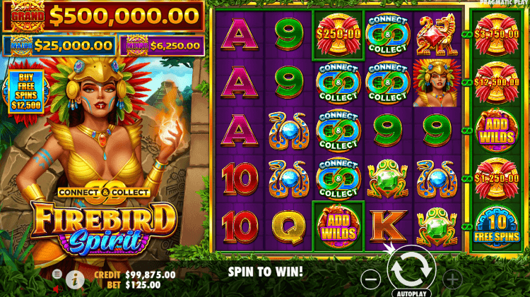 Firebird Spirit slot screenshoot