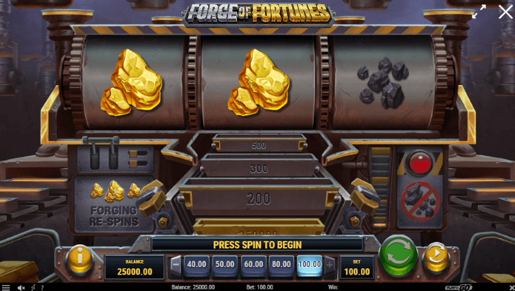 Forge Of Fortunes slot