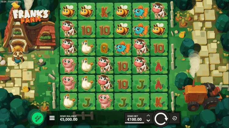 Frank's Farm slot screenshot