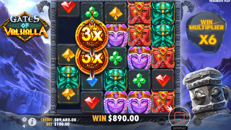 Gates Of Valhalla slot - free spins feature