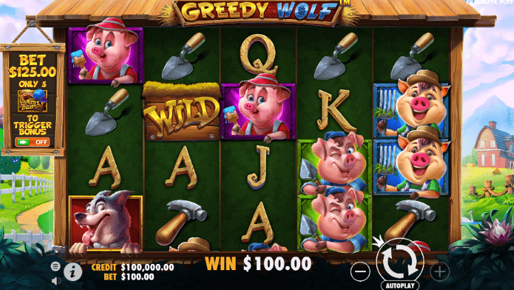 Greed< Wolf Slot