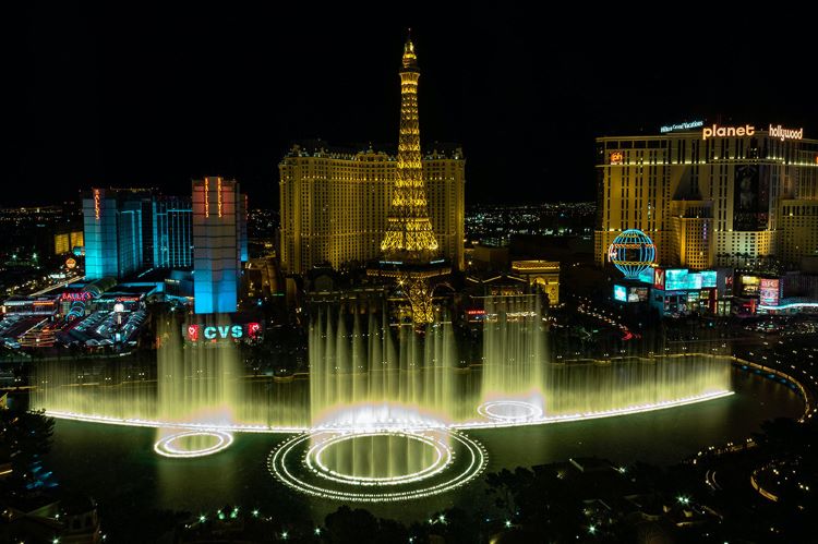 lampu Las Vegas