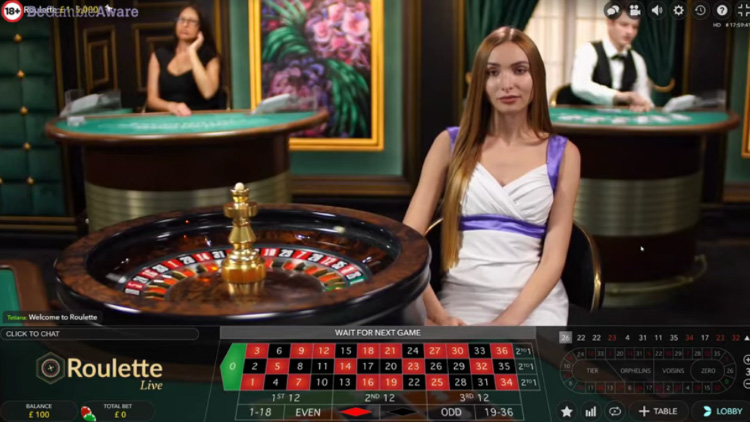 Live Roulette by Evolution Gaming