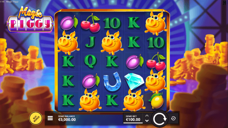 Magic Piggy slot screenshot