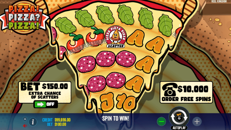 Pizza! Pizza? Pizza! slot screenshot