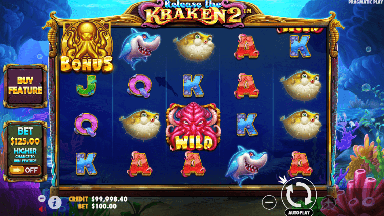 Release The Kraken slot screenshot