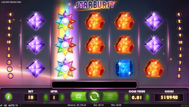 starburst slot