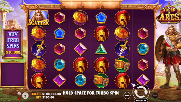 Sword of Aries slot screenshot