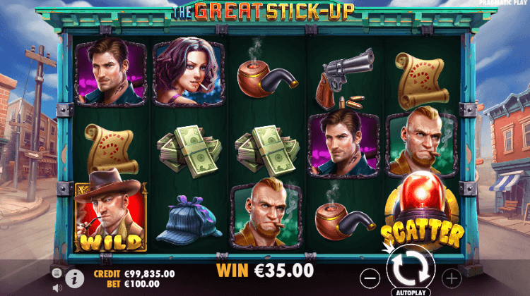 The Great Stick-Up slot
