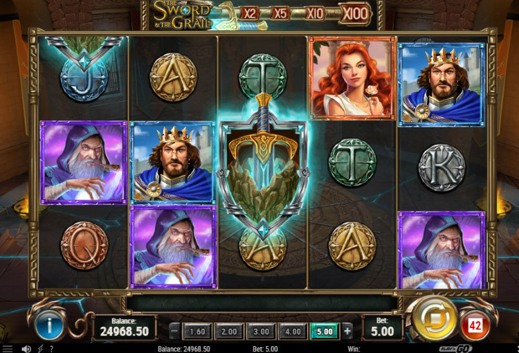 the sword and the grail slot