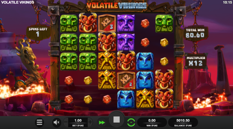 volatile vikings bonus game