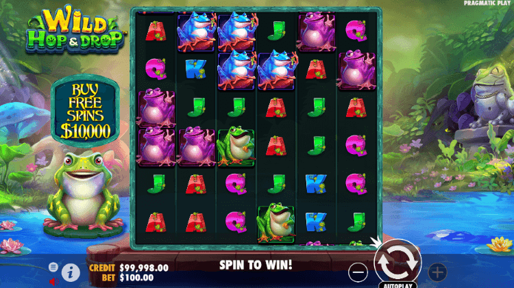 Wild Hop&Drop slot screenshot